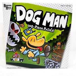 Dog Man 100 Piece Puzzle - New/Sealed